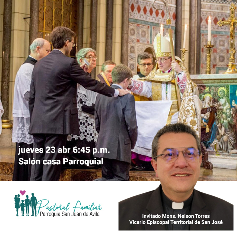 charla pastoral familiar