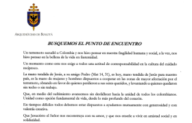 mensaje del arzobispo 